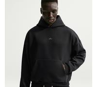 Felpa pullover da basket con cappuccio in tessuto spazzolato Therma-FIT Nike Standard Issue - Uomo - Nero