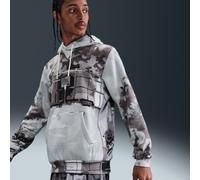 Felpa pullover da basket con cappuccio Therma-FIT Nike Standard Issue - Uomo - Grigio 3XL