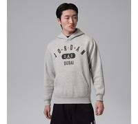 Felpa pullover in fleece con cappuccio Dubai Jordan - Uomo - Grigio