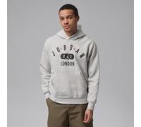 Felpa pullover in fleece con cappuccio London Jordan - Uomo - Grigio