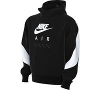 Felpa Pullover in Fleece con Cappuccio Nike Air - Ragazzo/A, Black/White/White, HF8812-010, XL