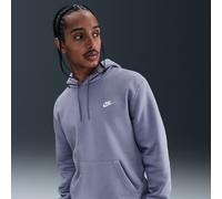Felpa da tennis da uomo Nike Club Fleece Pullover - world indigo/world indigo/white - Viola (L)