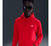 Felpa da tennis da uomo Nike Club Fleece Pullover - university red/university red/white - Rosso (XL)