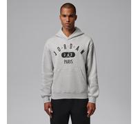 Felpa pullover in fleece con cappuccio Paris Jordan - Uomo - Grigio