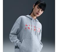 Felpa pullover oversize con cappuccio Nike Phoenix Fleece - Donna - Grigio L (IT 48-50)