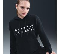 Nike - Gym Life - Felpa oversize nera con cappuccio e logo-Nero XS