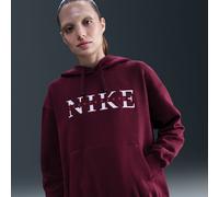 Felpa pullover oversize con cappuccio Nike Phoenix Fleece - Donna - Rosso XXL (IT 56-58)
