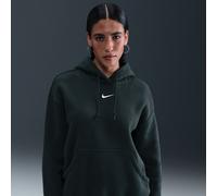Felpa pullover oversize con cappuccio Nike Phoenix Fleece - Donna - Verde XXS