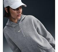 Felpa pullover oversize con cappuccio Nike Sportswear Phoenix Fleece - Donna - Grigio M (IT 44-46)