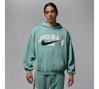 Felpa pullover oversize in French Terry con cappuccio Jordan MVP - Uomo - Verde S