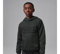 Felpa pullover Statement in fleece con cappuccio Jordan Paris Saint-Germain - Ragazzo/a - Grigio M