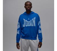 Felpa pullover stile college con cappuccio Jordan Brooklyn - Uomo - Blu M
