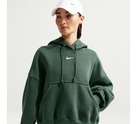 Felpa pullover ultraoversize con cappuccio Nike Phoenix Fleece - Donna - Verde S (IT 40-42)