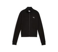 FELPA PUMA ESSENTIAL SLIM TRACK JACKET BLACK DONNA 634323 01 ORIGINALE