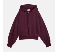 FELPA PUMA HER RELAXED HOODIE FIT RUBY NOIR DONNA BORGOGNA CASUAL 694027 24