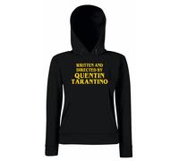 Felpa Quentin Tarantino Written and Directed by con cappuccio unisex sweatshirt