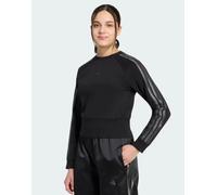 Felpa Ragazza Adidas Satin - Nero