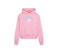 Felpa Ragazza Converse lt jellyfish jitter - rosa - cotone garzato