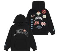 FELPA RAGAZZI JORDAN 95F569-023 DYNASTY HOODIE NERO COTONE GARZATO