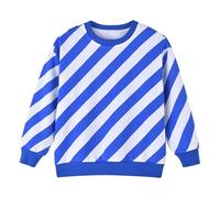 Felpa Ragazzi Ragazzi Felpe Felpe Bambini Maglione Casual A Righe Manica Lunga Top Confortevole Caldo Abbigliamento Inverno Per Bambini 3 10 Ragazzi Abbigliamento, Blu, 4-5 Jahre