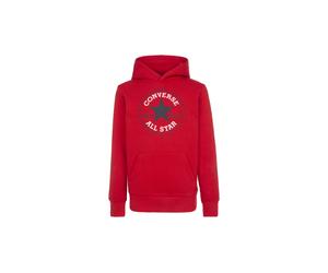 Felpa ragazzo bambino invernale Converse Chuck Taylor 9CC858-U10 rosso-nero