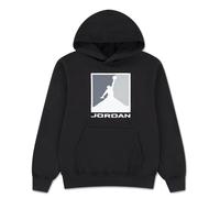 Nike Felpa Jordan con cappuccio Baseline Nera da Bambino 10 Anni Nero