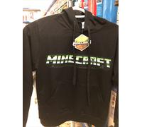Felpa Ragazzo MINECRAFT CON CAPPUCCIO 16 Anni L