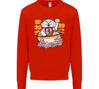 Felpa Ramen Gatto Fortunato Per Bambini