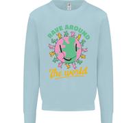 Felpa Raver Acid Kids Dance Music Rave Around The World