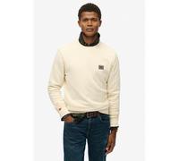 Felpa ricamata Great Outdoors Beige XL Tinta unita