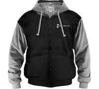 Felpa Riscaldata Con Batteria 7V Gerbing GER-HDY-7V-UNI-BLK-S Nera/Grigia