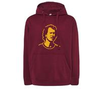 Felpa ROBERTO FALCAO romanista con cappuccio o girocollo flepata quality divino