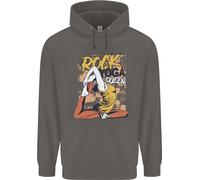 Felpa Rock Yoga Queen Uomo