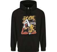 Felpa Rock Yoga Queen Uomo