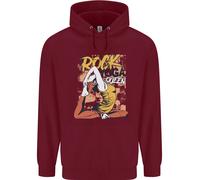 Felpa Rock Yoga Queen Uomo