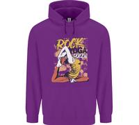 Felpa Rock Yoga Queen Uomo