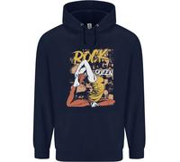 Felpa Rock Yoga Queen Uomo