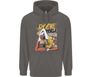 Felpa Rock Yoga Queen Uomo
