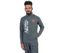 Maglia Rossignol da Uomo Con zip Integrale Hero Classique Clim Onyx Grey : M