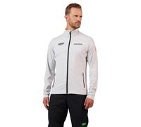 Felpa Rossignol da Uomo Con zip Integrale Hero Mid Layer Stretch Grigio Chiaro : S