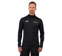 Felpa Rossignol da Uomo Con zip Integrale Hero Mid Layer Stretch Nero : L