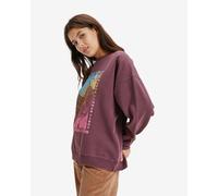 Felpa Roxy Lineup Oversized rosso granata donna - XL