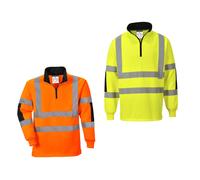 Felpa Rugby Xenon B308 alta visibilità Portwest