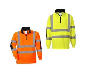 Felpa Rugby Xenon B308 alta visibilità Portwest