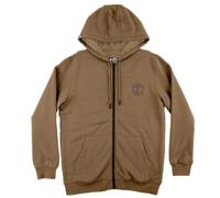 Salty Crew Coastal Sherpa Fleece Full Zip Fleece Marrone L Uomo