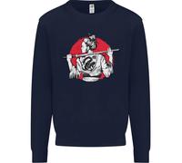 Felpa Samurai Tattoo Girl MMA Kenjutsu Kendo Iaido Uomo