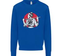 Felpa Samurai Tattoo Girl MMA Kenjutsu Kendo Iaido Uomo