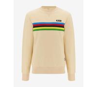 Felpa Santini X Campione del Mondo UCI beige - L