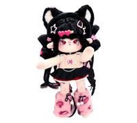Felpa, Scheletro Eche Peluche con Vestiti - Ragazza Collezionabile, 30 Cm, Migliora La Coordinazione Mano- E Le Abilità Motorie