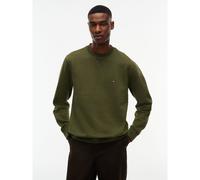 TOMMY HILFIGER Felpa 'ESS SEASONAL' oliva Uomo - Abbigliamento - Abbigliamento in felpa - Felpe TOMMY HILFIGER L